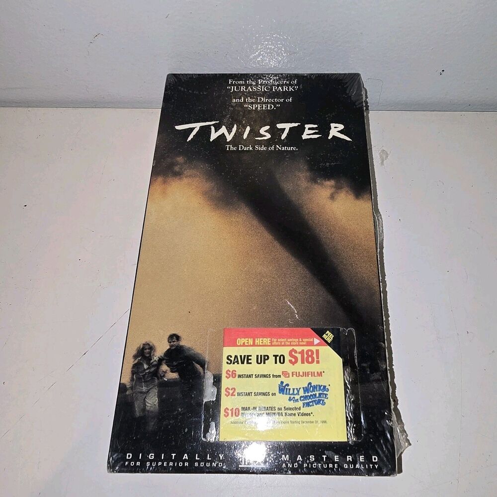 Twister VHS NEW IN PLASTIC